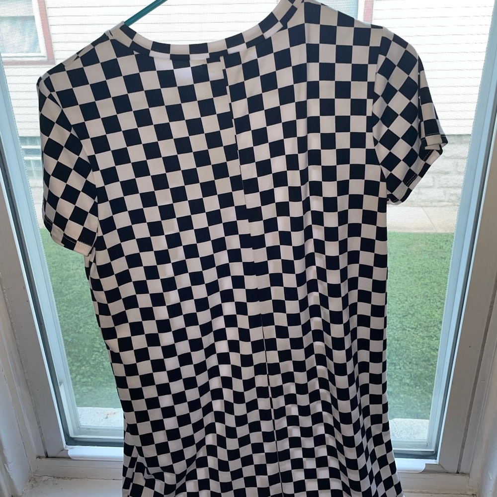 Women’s checkered dress